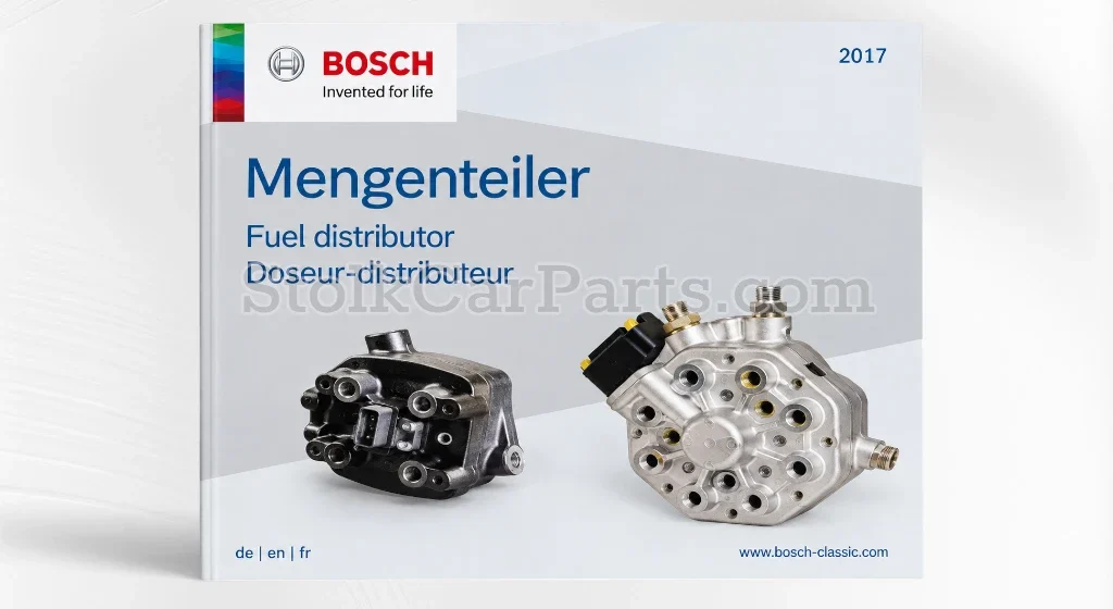 Bosch Classic overzicht brandstofverdelers - mengenteilers