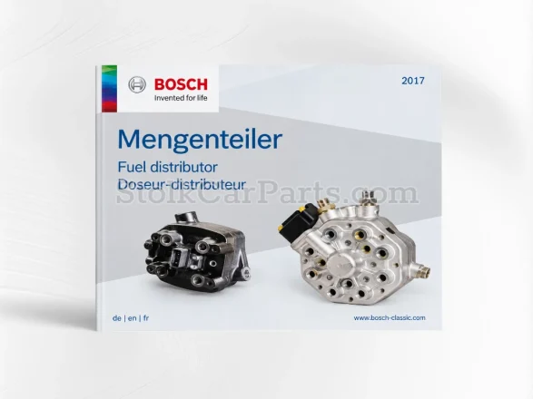 Bosch Classic overzicht brandstofverdelers - mengenteilers