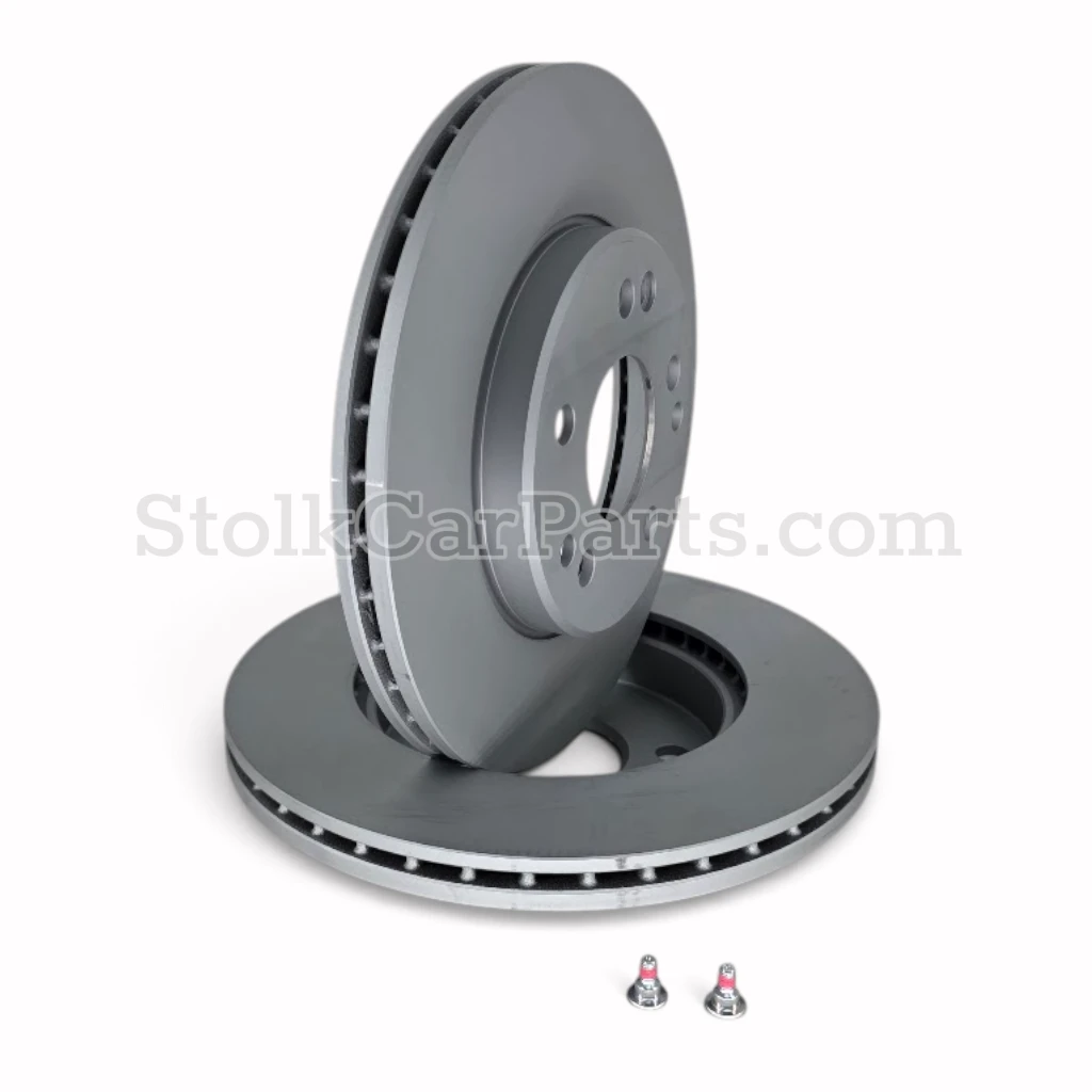 MB-1244211612-BRM-NB Brake discs front axle ATE Mercedes