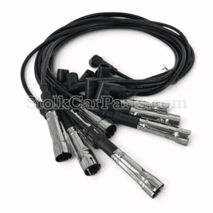 Zündkerzenkabelsatz V8 mit Zündspulenkabel M116 M117 - Mercedes R107 C107 W116 – OE-Nummer 1161500018
