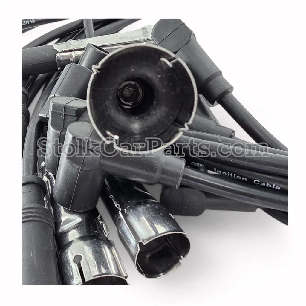 Zündkerzenkabelsatz V8 mit Zündspulenkabel M116 M117 – Mercedes R107 C107 W116 – OE-Nummer 1161500018 – Foto 4