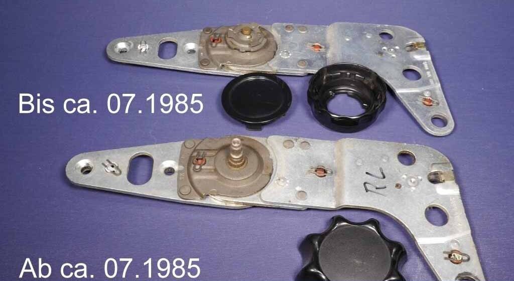 Reparatieset scharnier – rug ontgrendeling R107 SL en SLC_2