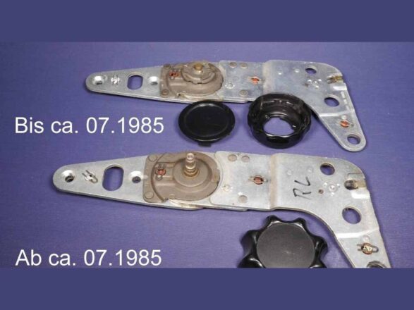 Reparatieset scharnier – rug ontgrendeling R107 SL en SLC_2